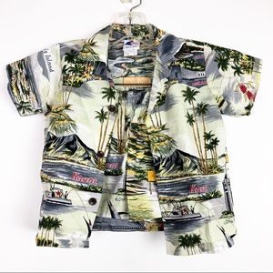 Nui Nalu Boy's Hawaiian Short Set Outfit Size 3T